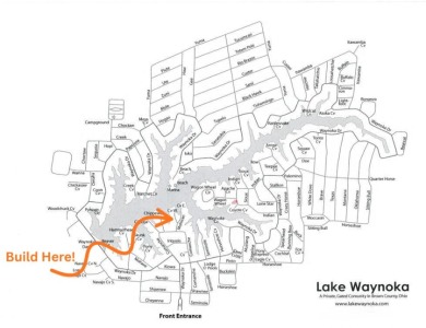 .399 acre water access lot at Lake Waynoka - photo 9
