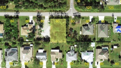 Port Charlotte Waterway Lakes Area Lot For Sale in Port Charlotte Florida