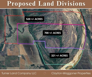 1541 +/- Acres of Riverfront Property **Willing to Divide** Land - photo 3