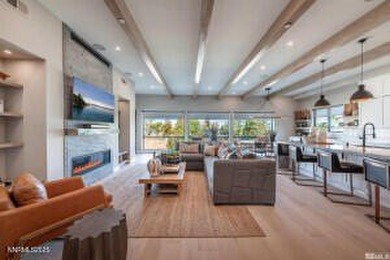 Penthouse Villa overlooking Paseo with Mount Rose View from