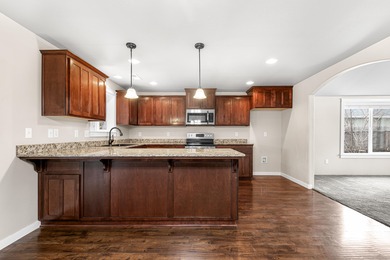 Beautiful single level custom home built by Horton Homes and