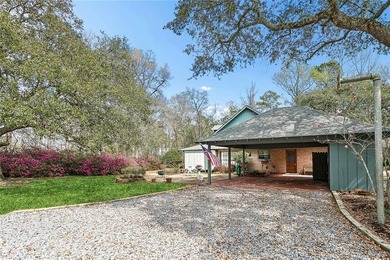 Your own private retreat is tucked away in the woods just  1/2 - photo 25