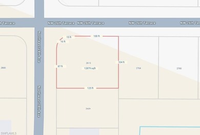 Cape Coral Area Lot For Sale in Cape Coral Florida