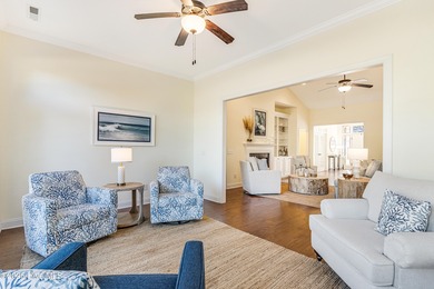 This elegant all-brick, one-level home is perfectly situated in