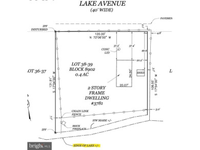 Lake Lot For Sale in Williamstown, New Jersey