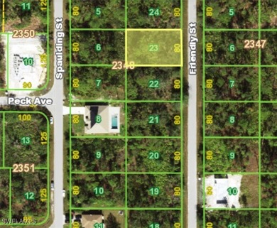Port Charlotte Waterway Area Lot For Sale in Port Charlotte Florida