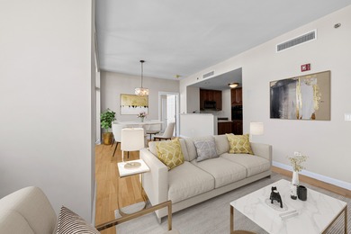 Bright and spacious 1 bed, 1.5 bathroom at the renowned Lucien