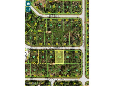 Port Charlotte Waterway Area Lot For Sale in Port Charlotte Florida