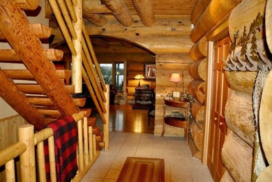 Magnificent Montana Full Log Home! 300 feet of frontage on - photo 14