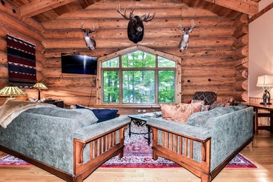 Magnificent Montana Full Log Home! 300 feet of frontage on - photo 26
