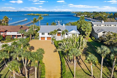 Timeless waterfront luxury in the heart of Sewalls Point. Fully