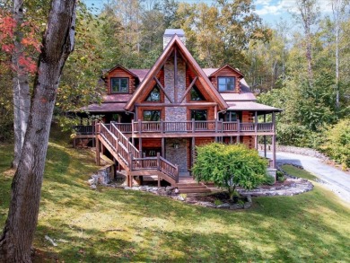 Luxury Log Home For Sale Near Norris Lake - Lake Home For Sale in New Tazewell, Tennessee