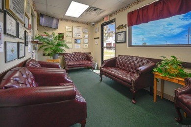 This commercial business location is in a highly visible and