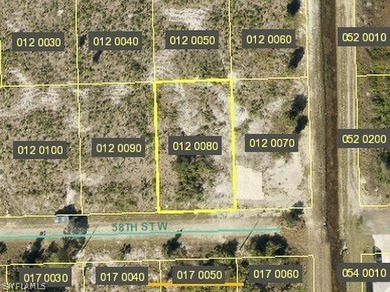 Lehigh Acres Area Lot For Sale in Lehigh Acres Florida