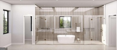 Option for heated pool/ spa and elevator for $3,899,999. Sitting - photo 10