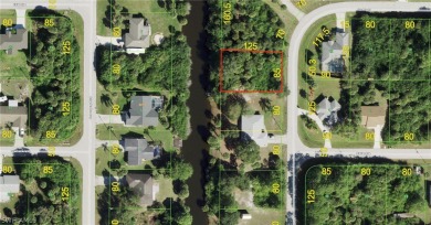 Port Charlotte Waterway Lakes and Canals  Lot For Sale in Englewood Florida