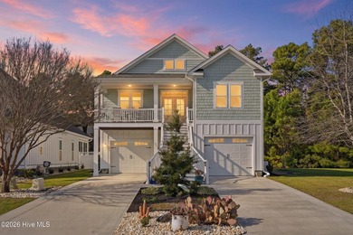 A sparkling sunrise over the pond, coastal breezes through the