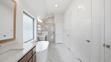 Home office with French doors and formal dining room frames - photo 13