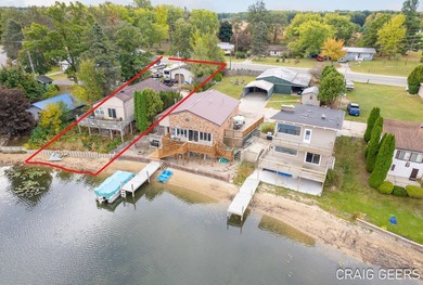 Bass Lake - Montcalm County Home For Sale in Vestaburg Michigan