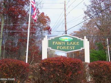 Fawn Lake Lot For Sale in Hawley Pennsylvania