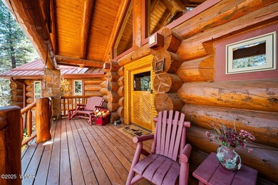 Incredibly rare full log home on the 15th fairway of the - photo 9