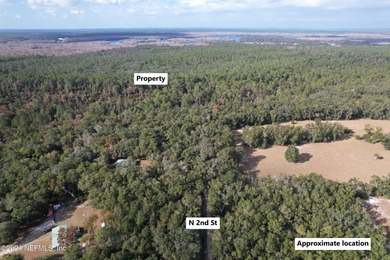 St. Johns River Lot For Sale in Satsuma Florida