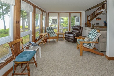 Take in sweeping views of Sebago Lake from the porch, dock, deck - photo 17