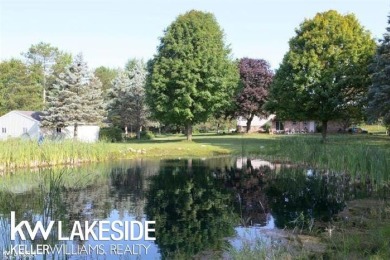 (private lake, pond, creek) Home For Sale in Armada Twp Michigan