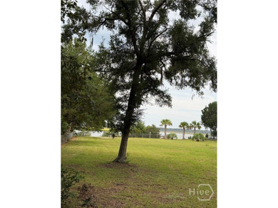 SAPELO RIVER .87 ACRE DEEP WATER LOT WITH DOCK AND TWO SHEDS