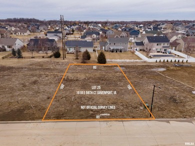 (private lake, pond, creek) Lot For Sale in Davenport Iowa