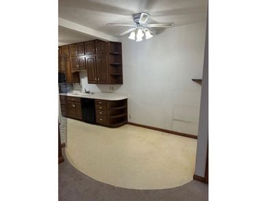 Corner lot. 4 bedroom, 1 1/2 story home in a quiet neighborhood