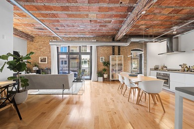 Welcome to this rarely available one-bedroom loft in the iconic