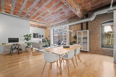 Welcome to this rarely available one-bedroom loft in the iconic