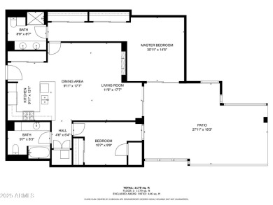 Rare opportunity with almost 500 square feet of outdoor space