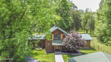 Custom Built Log Home, Waterfront living, with Dock.  Large - Lake Home Sale Pending in Kingston, Tennessee