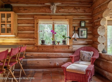 This delightful log home is set on 3.10 acres along Moose-Wilson - photo 5