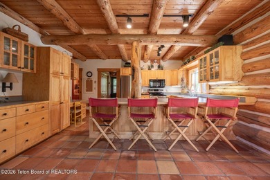 This delightful log home is set on 3.10 acres along Moose-Wilson - photo 7