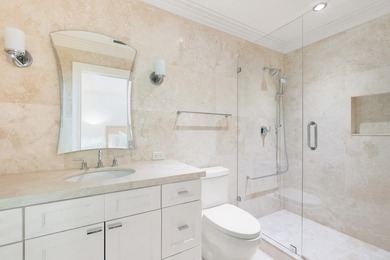 Located on a quiet street in Palm Beach's North End, this modern - photo 12