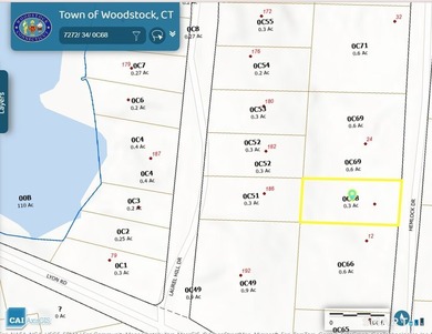 Lake Bungee Lot For Sale in Woodstock Connecticut
