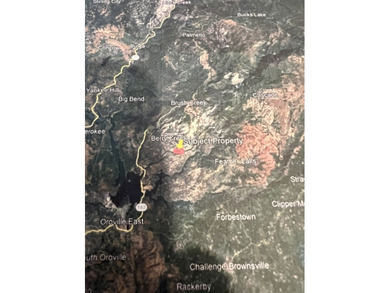 Oroville Lake Acreage For Sale in Berry Creek California