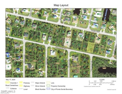 Port Charlotte Waterway Lakes Area Lot For Sale in Port Charlotte Florida