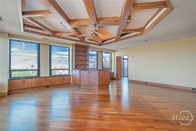 Perched on the 6th floor of The DeSoto, this residence offers a