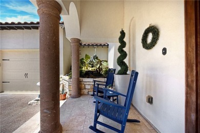 Stunning Rare Island Oasis! The large foyer with Cantera columns