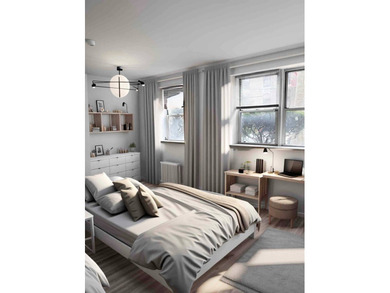 Bright and efficiently designed ground-floor L-shaped studio - photo 5