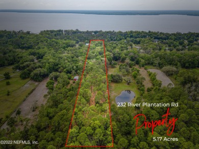 St. Johns River - St. Johns County Acreage Sale Pending in ST Augustine Florida
