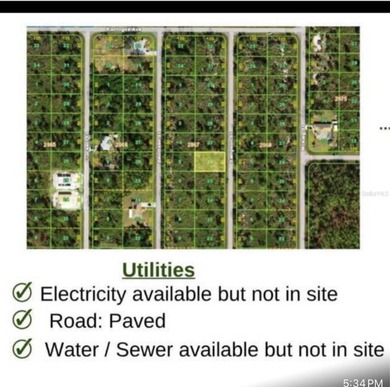 Port Charlotte Waterway Lakes Area Lot For Sale in Port Charlotte Florida