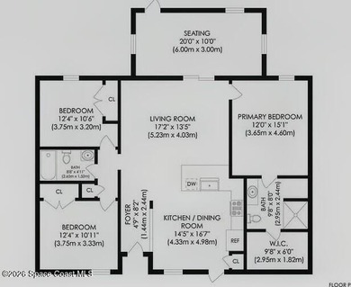 Great floor plan for this 3 bedroom, 2 bath home, metal roof - photo 26
