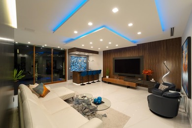 Experience unparalleled modern waterfront luxury in prestigious - photo 20