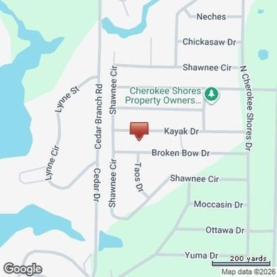 Cedar Creek Lake Lot For Sale in Mabank Texas