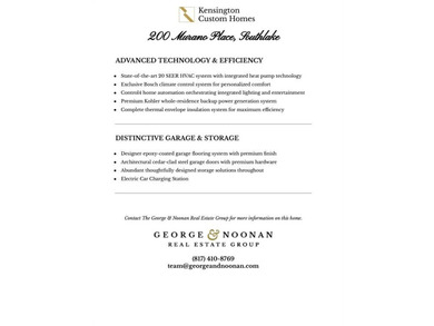 200 Murano Place is the epitome of modern French luxury, located